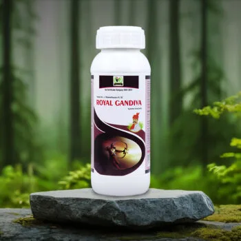 ROYAL Gandiva – Fipronil 4% + Thiamethoxam 4% SC | Powerful Protection Against BPH & Green Leafhopper in Rice